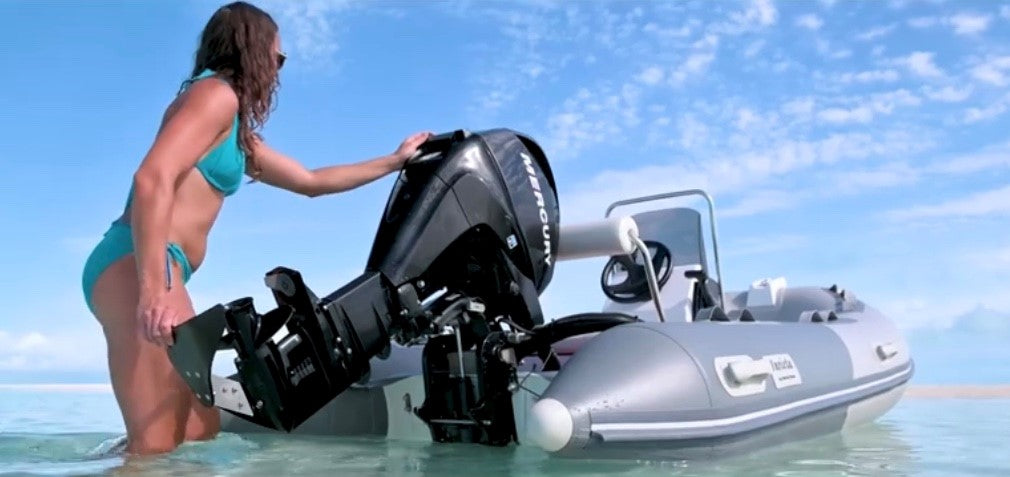 Standard Size Fin: 8.9 - 100 HP, Boats Up to 17'