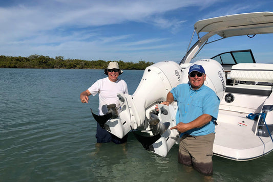 Large Size Fin: 100+ HP, Boats Greater Than 18'
